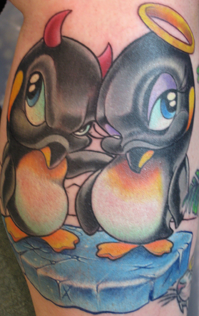 Looking for unique  Tattoos? penguin tattoo